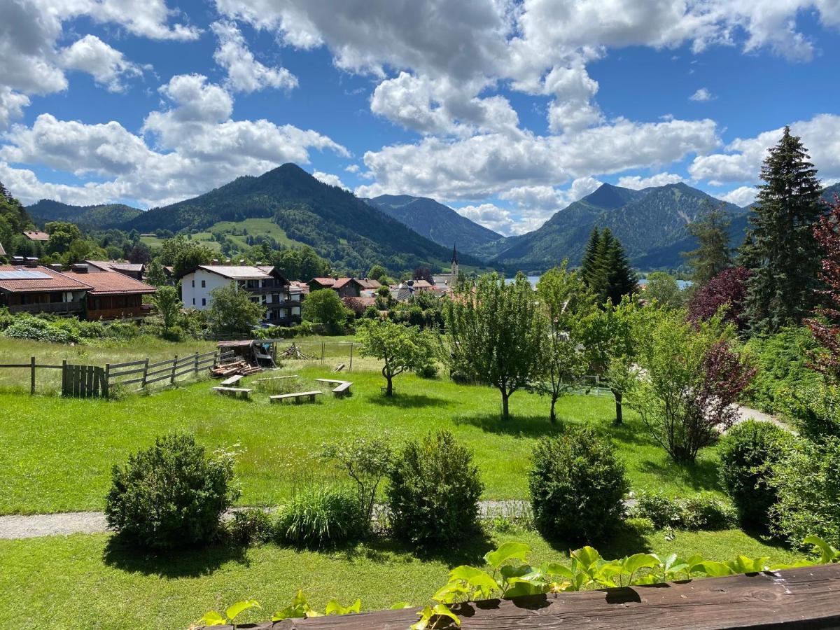 Kontaktlos - Wohnen Mit Panoramablick Am Schliersee By Stayfritz Eksteriør billede